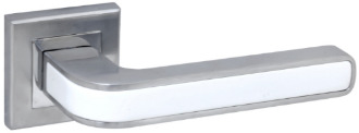 PIEZA Q360 Satin Chrome-White
